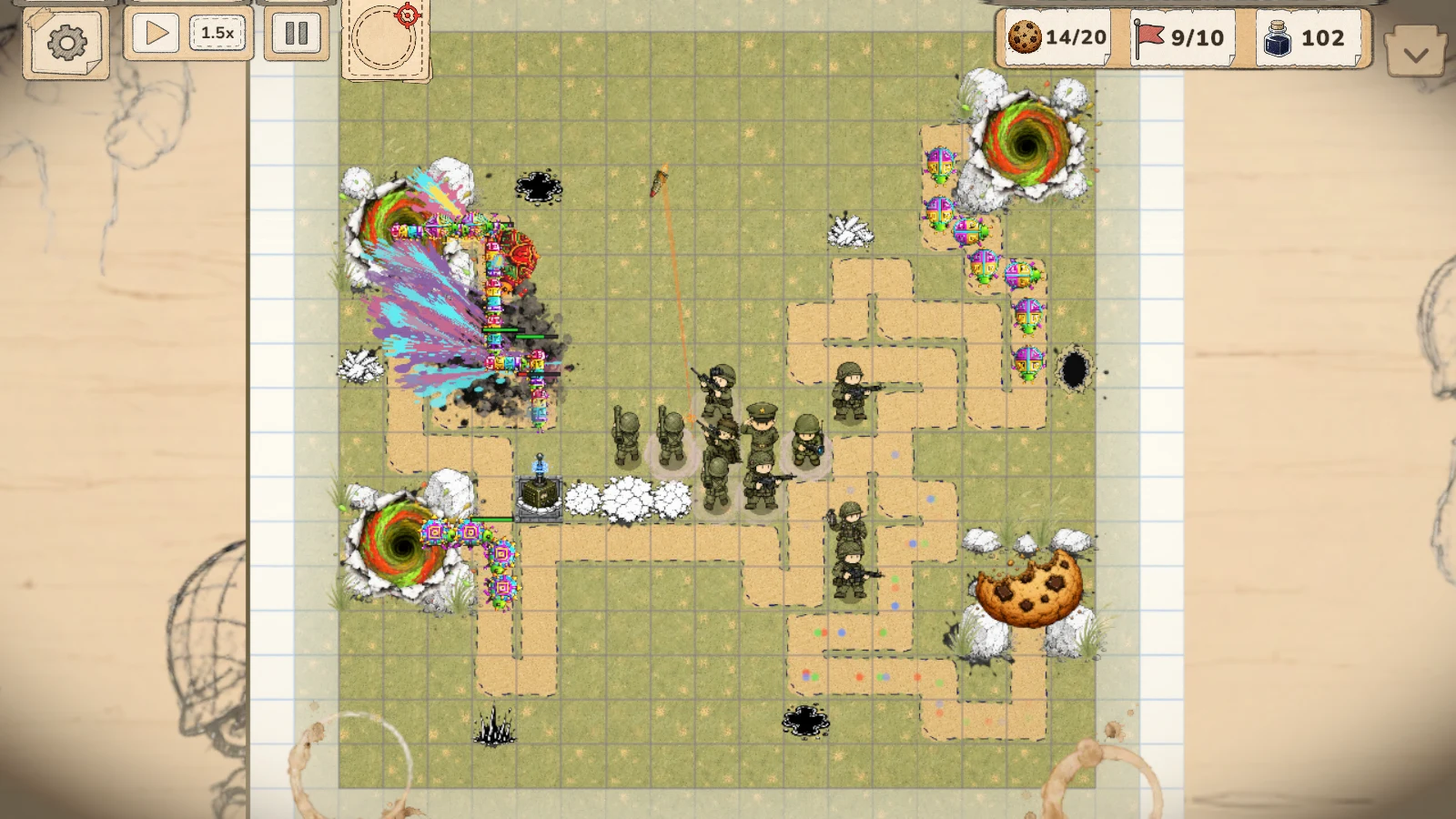 The Last Cookie: Tower Defense screenshot